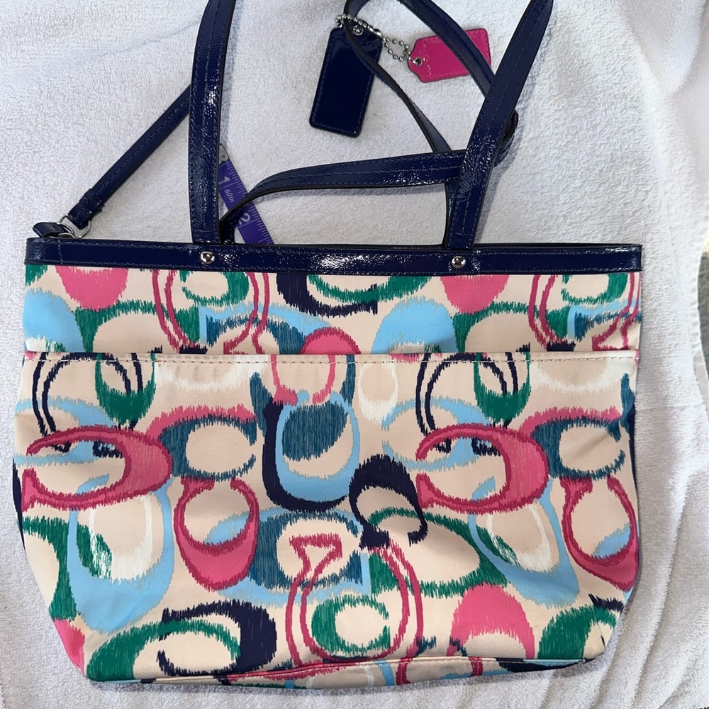 Colorful Coach purse - Picture 2 of 9